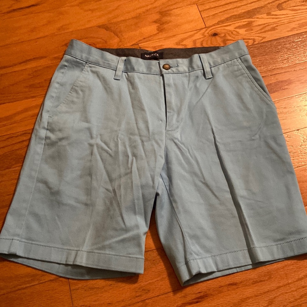 Nautica men’s flat front shorts